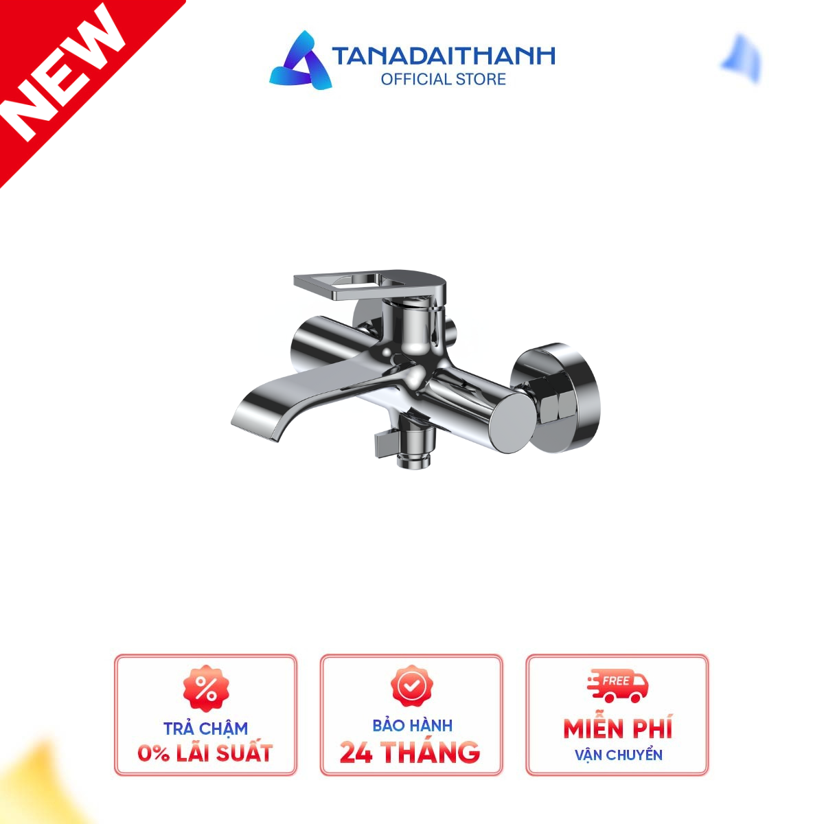Vòi Sen Đại Thành 803S – Sen Tắm Cao Cấp – Inox Chống Gỉ – Phun Mạnh, Tiết Kiệm Nước
